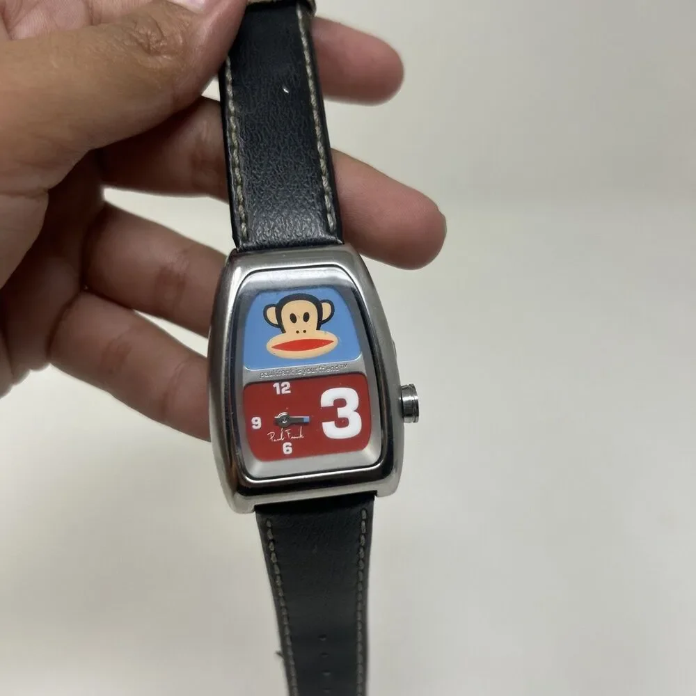 Vintage Paul Frank Unisex Wrist Watch Julius Monkey Runs